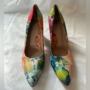 Fluevog Big Presence Desmond Floral Women's Pumps